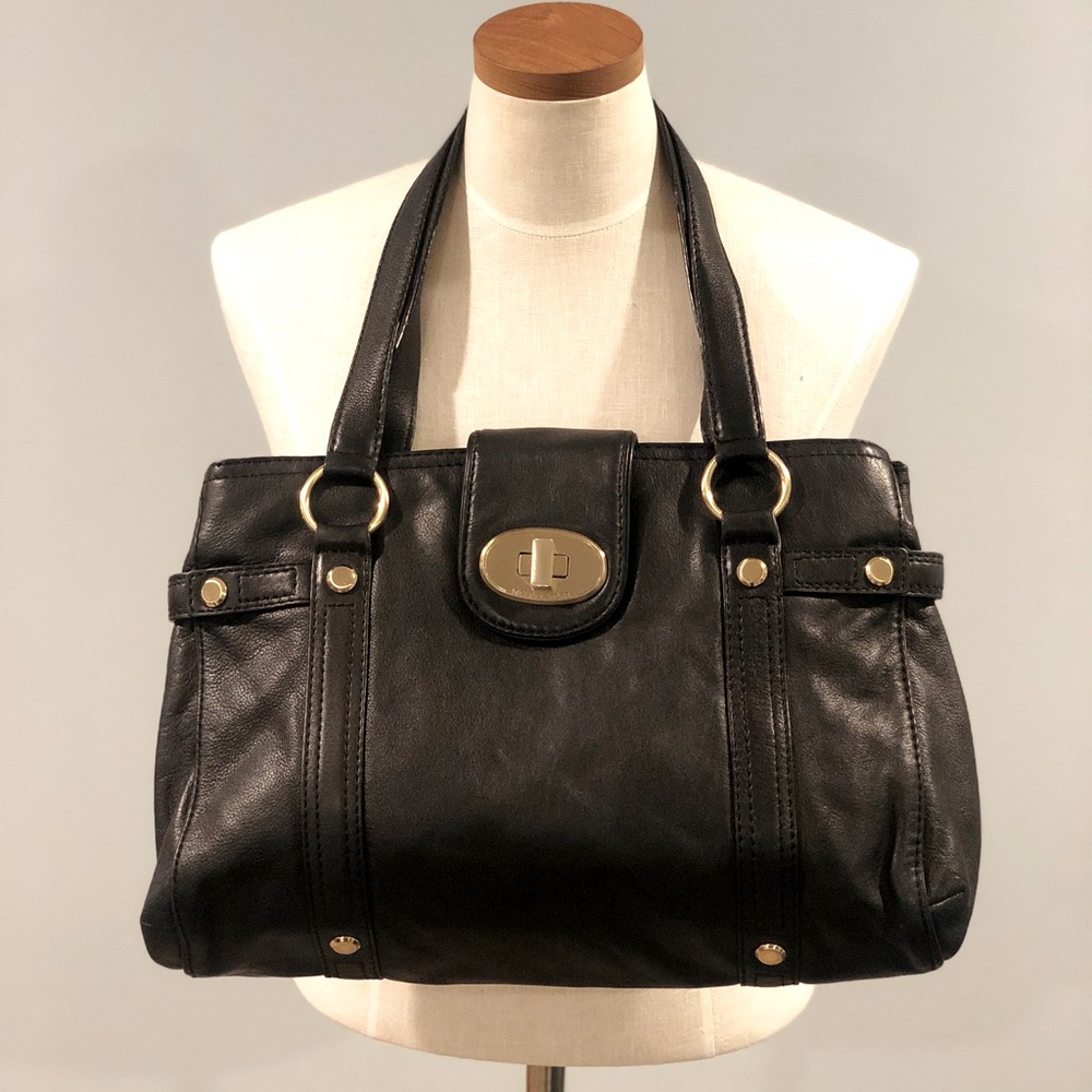 MICHAEL by Michael Kors black Soft Leather Bag